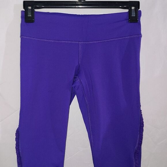 Lululemon Purple Blue Leggings Size 4 - Picture 2 of 7